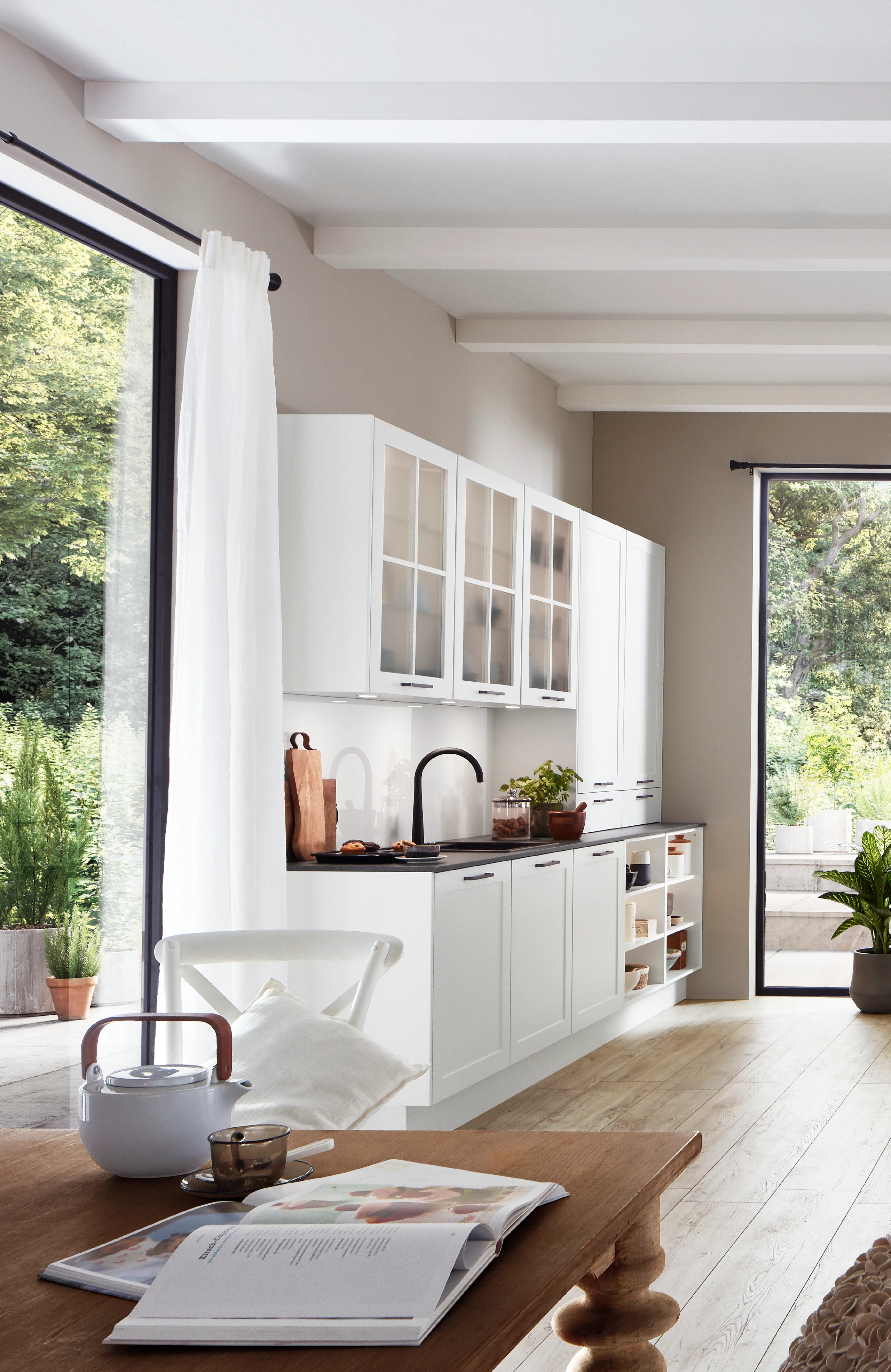 Attitude collection with integrated appliances